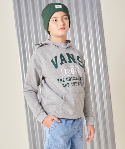 Teen boy Nouvelle Arbo   C - THE ORIGINAL GREY HOODIE WITH WHITE LOGO