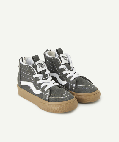 New collection Nouvelle Arbo   C - GREY TD SK8-HI HIGH-TOP TRAINERS FOR BABIES