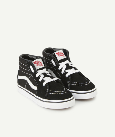 New collection Nouvelle Arbo   C - TD SK8-HI HIGH-TOP BLACK TRAINERS FOR BABIES