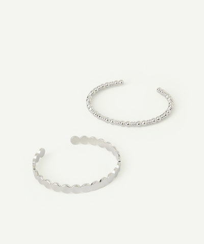 Accessories Nouvelle Arbo   C - SET OF TWO SILVER-COLOURED BRACELETS FOR GIRLS