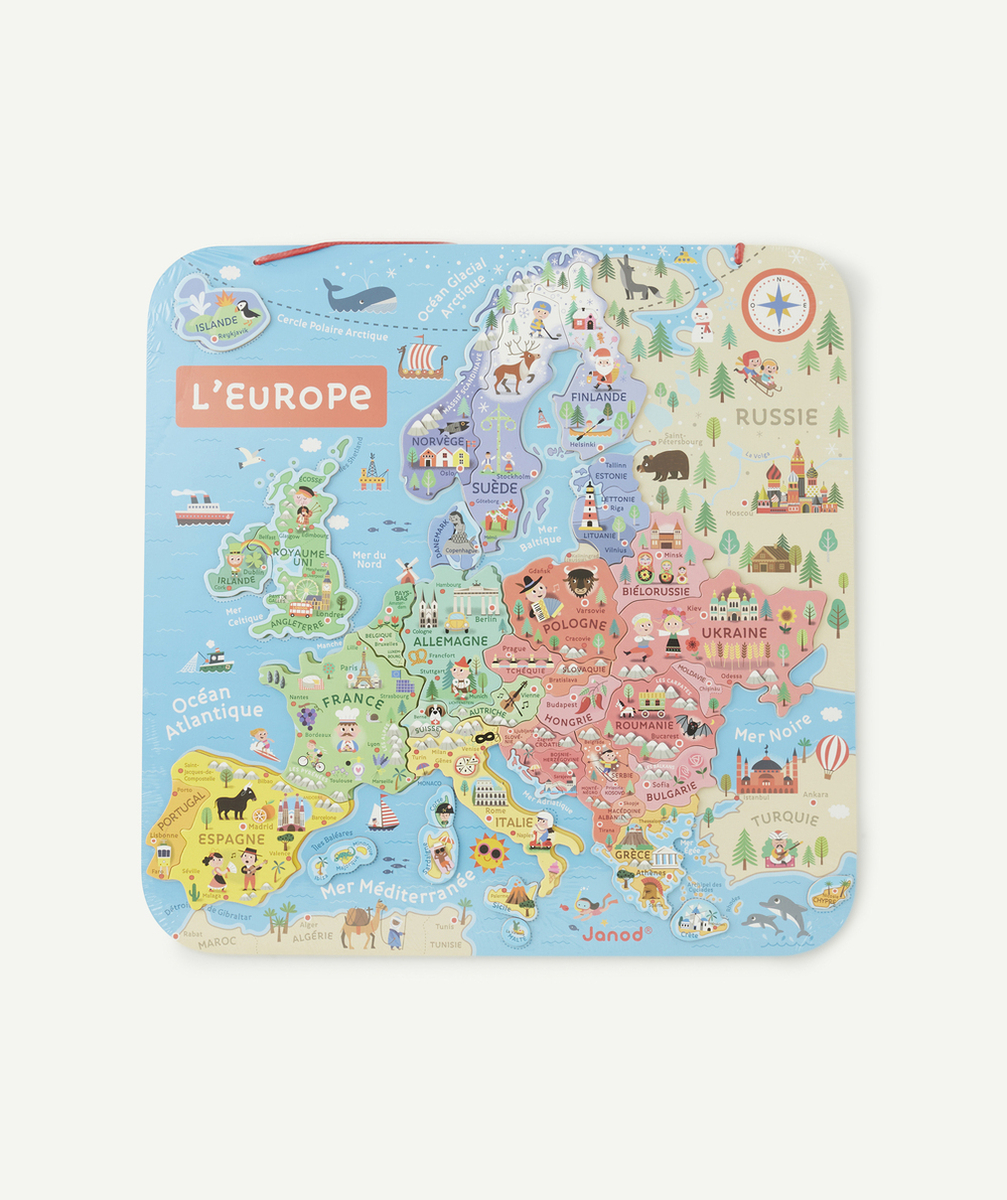 Carte d'Europe magnétique, JANOD