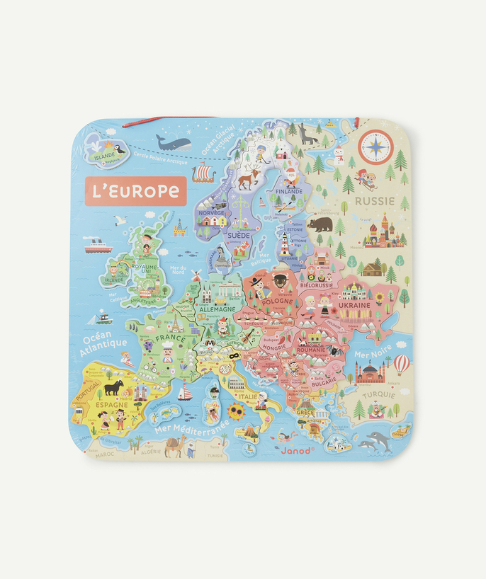 Games Tao Categories - EUROPE MAGNETIC PUZZLE