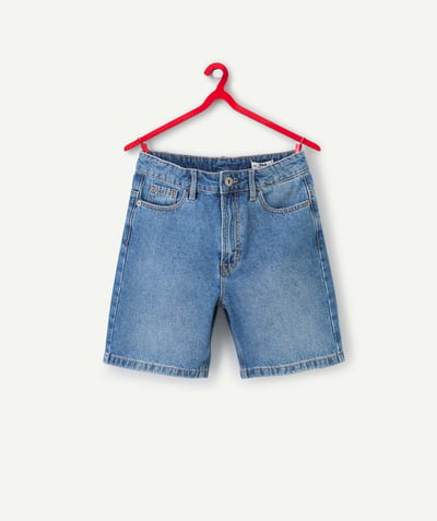 Bermudas - pantalones cortos Categorías TAO - bermuda regular garçon en denim bajo impacto
