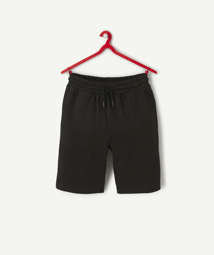 Shorts - Bermuda shorts Tao Categories - bermuda garçon en coton bio noir