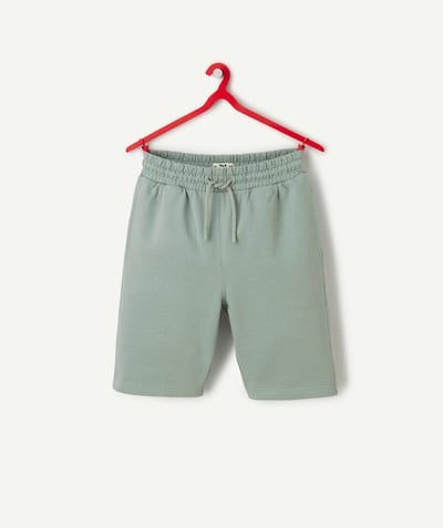 Bermudas - pantalones cortos Categorías TAO - bermuda garçon en coton bio vert