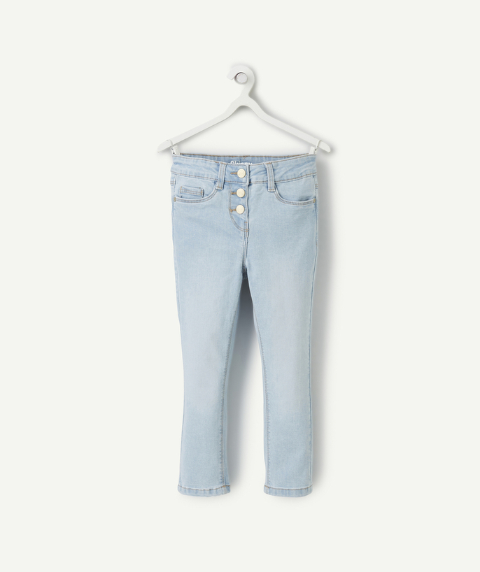 Jeans Categories Tao - pantalon skinny fille en denim light low pimpact