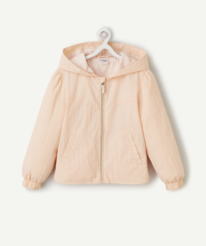 Coat - Padded jacket - Jacket Tao Categories - GIRL'S PINK WINDBREAKER