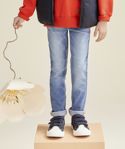 Nieuw kleurenpalet Tao Categorieën - pantalon super skinny garçon en denim lage impact