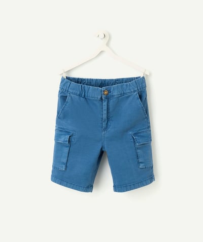New collection Tao Categories - garçon cargo bermuda shorts in responsible viscose
