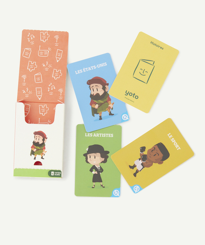 Boy Nouvelle Arbo   C - PACK OF 4 AUDIO STORY CARDS LES PERSONNALITÉS INSPIRANTES (IN FRENCH)
