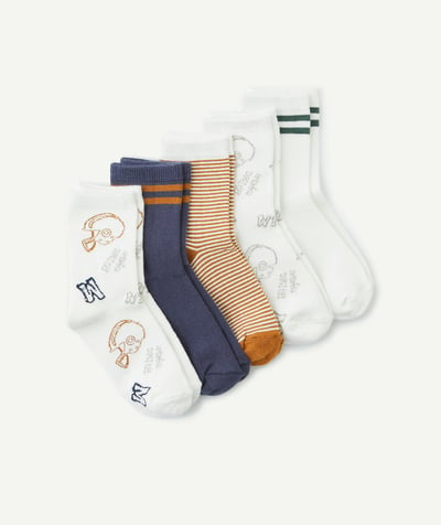 Calcetines - Medias Categorías TAO - pack de 5 pares de calcetines de niño con temática de carreras