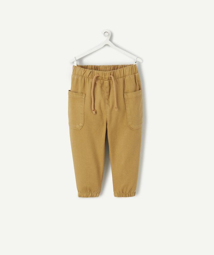 Special Occasion Collection Tao Categories - BOY'S STRAIGHT PANTS IN CAMEL VISCOSE