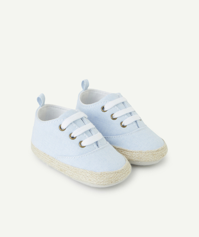 Baby boy Tao Categories - BABY BOY BLUE SNEAKERS WITH ROPE DETAILS