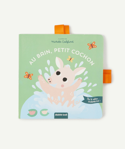Books Nouvelle Arbo   C - PULL-THE-TAB BOOK OF SURPRISES - TIME FOR A BATH, LITTLE PIG