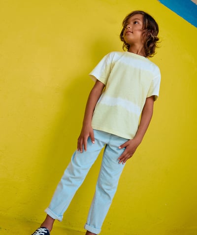 Enfant Categories Tao - pantalon relaxed garçon en denim low impact clair