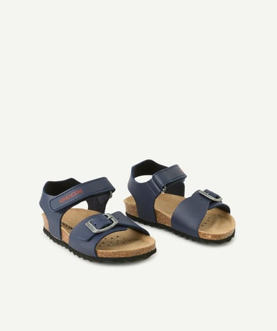 Schoenen, slofjes Tao Categorieën - chalki baby jongen open sandalen marine blauw
