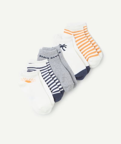 Accessories Tao Categories - Pack of 5 pairs of boys' socks