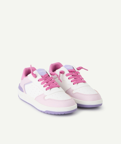 Teen girls Tao Categories - baskets fille washiba rose violet et blanc