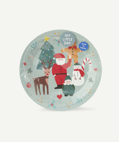 Games Tao Categories - 8 RECYCLABLE CHRISTMAS PLATES