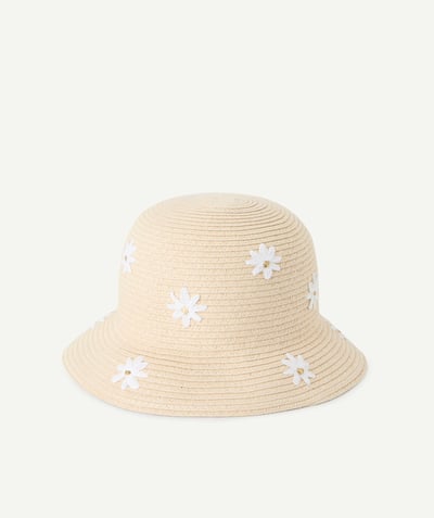 Sombreros - Gorras Categorías TAO - sombrero de niña de paja con margaritas