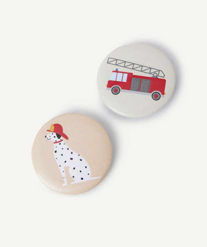MY LITTLE DAY ® Categories Tao - 1 BADGE THÈME POMPIERS