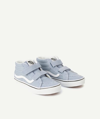 Zapatos, pantuflas Categorías TAO - ski8-mid zapatillas azul cielo con velcro para niños