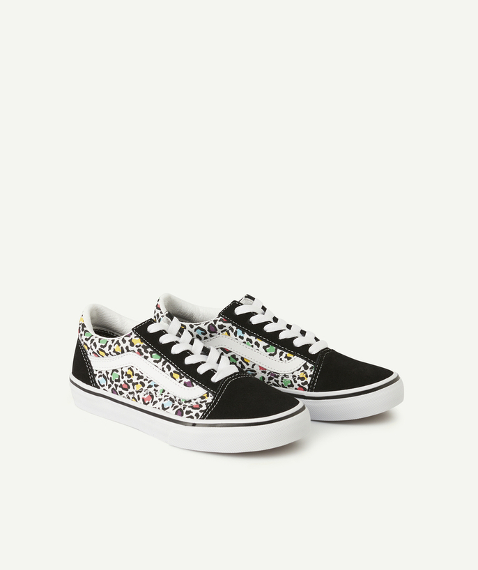 Trainers Tao Categories - old skool low-top sneakers in black and colorful leopard print