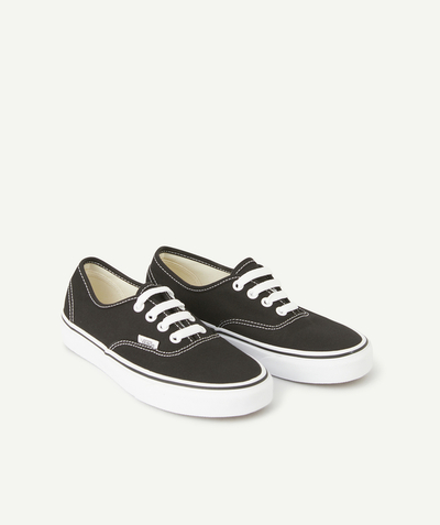 New collection Tao Categories - AUTHENTIC BLACK AND WHITE LOW-TOP SNEAKERS FOR KIDS