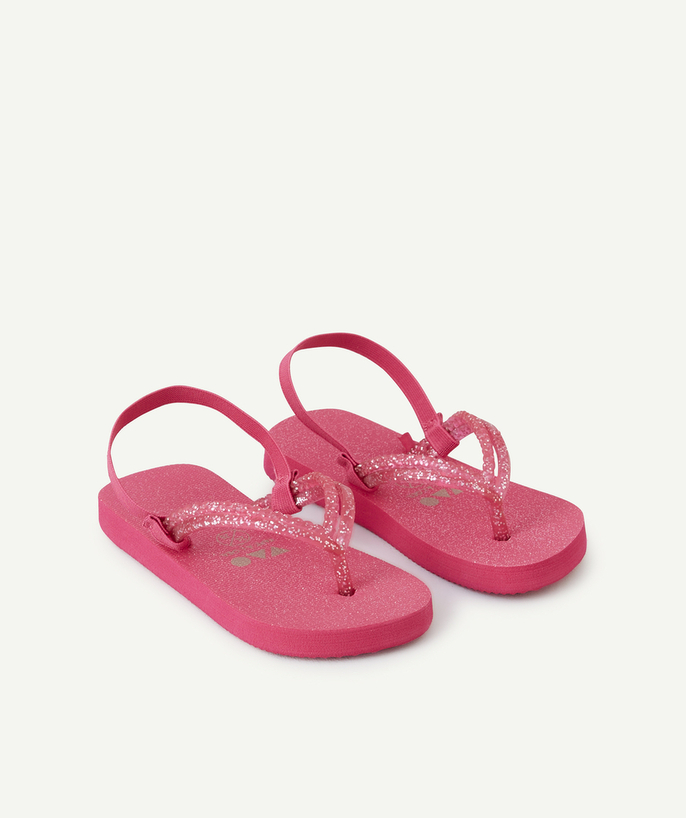 Chaussures, chaussons Categories Tao - tong fille rose pailettes