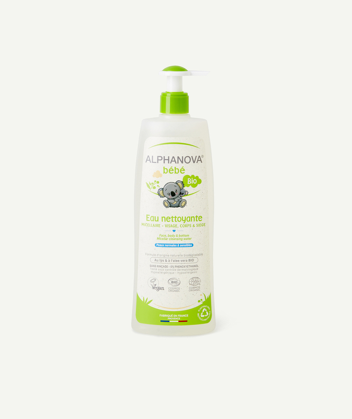 ALPHANOVA ® Tao Categories - CERTIFIED ORGANIC CLEANSING WATER FOR BABY TOILET 500 ml