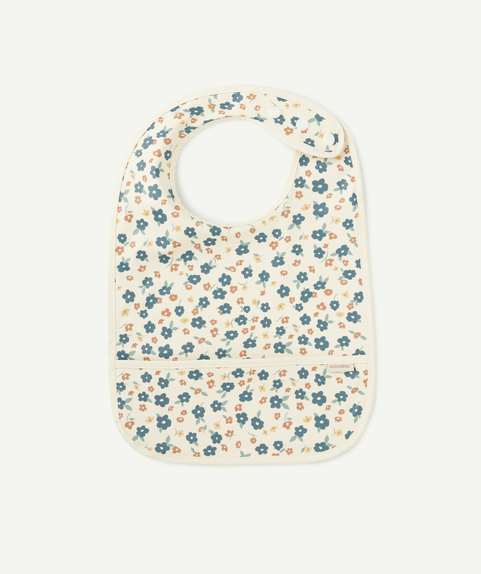 Bibs Tao Categories - BIB IN RECYCLED FIBER AND CHECK PRINT
