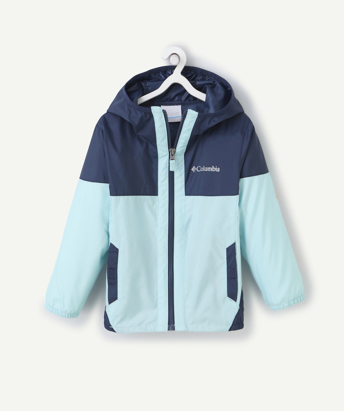 Coat - Padded jacket - Jacket Tao Categories - COUPE-VENT FLASH CHALLENGER BLEU MARINE ET BLEU CLAIR
