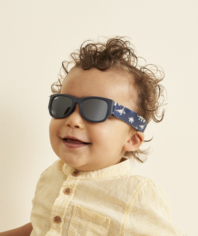 Sunglasses Tao Categories - BABY BOY SUNGLASSES WITH CORD DINO THEME