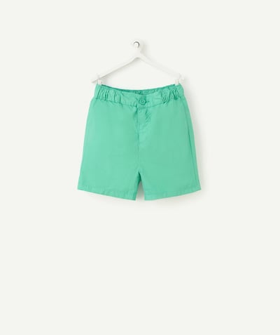 Bermudas - pantalones cortos Categorías TAO - short recto bebé niño verde