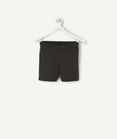 Child Tao Categories - black organic cotton shorts for girls