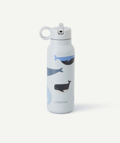 Meals Tao Categories - 350ML STEEL BOTTLE WITH WHALE PRINT