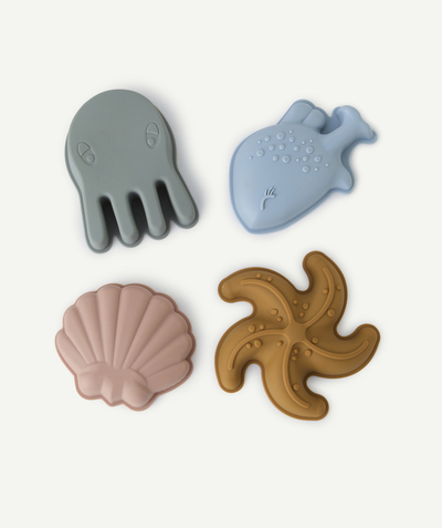 Outdoor play equipment Tao Categories - SET OF 4 MARINE-THEMED SAND MOLDS