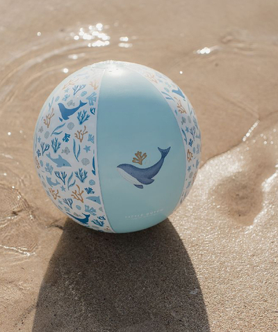 LITTLE DUTCH ® Categories Tao - Ballon de plage Ocean Dreams bleu
