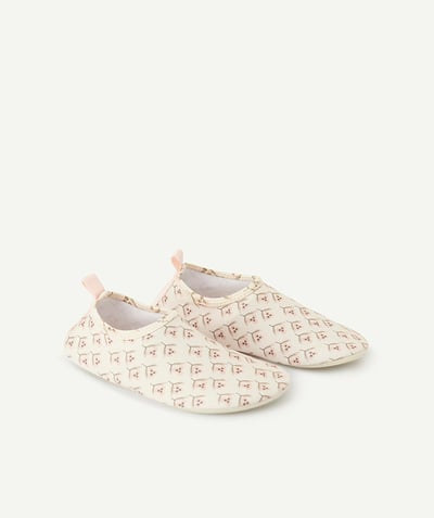 Shoes, booties Tao Categories - baby girl anti-uv beach slipper ecru