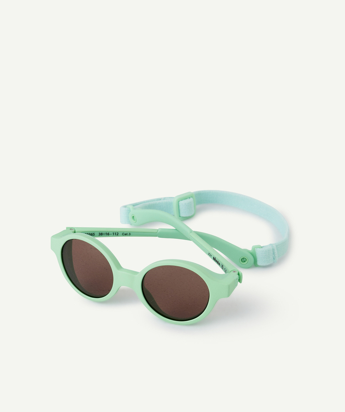 Okulary przeciwsłoneczne Kategorie TAO - neonowe zielone okulary przeciwsłoneczne 9-24 miesięcy
