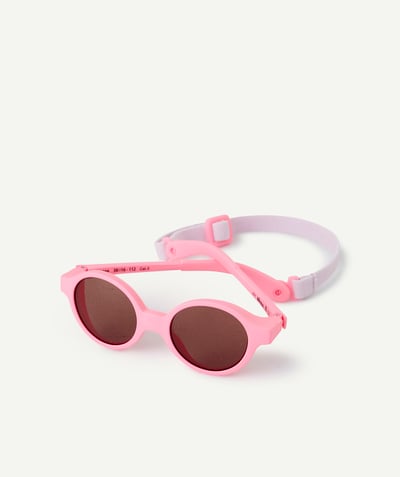 Okulary przeciwsłoneczne Kategorie TAO - neonowe różowe okulary przeciwsłoneczne 9-24 miesięcy