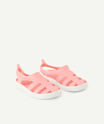 Buty, kapcie Kategorie TAO - Profilowane sandały dziecięce na plażę - Boatilus różowe