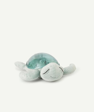 Decoration Tao Categories - musical and luminous green turtle nightlight in recycled fibres