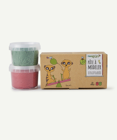 NEOGRUN® Tao Categories - GREEN AND RED MODELLING CLAY FOR CHILDREN