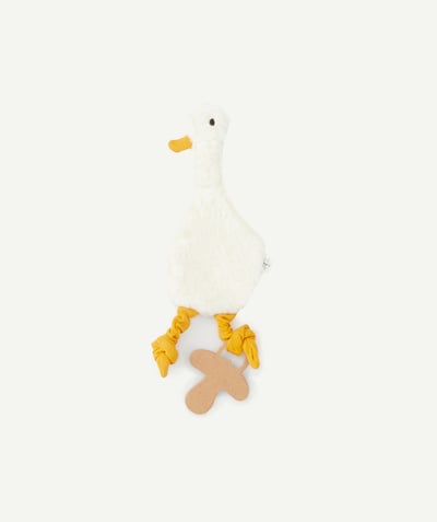 Soft toy Nouvelle Arbo   C - BEAUTIFULLY SOFT CUDDLY GOOSE TOY IN ORGANIC COTTON