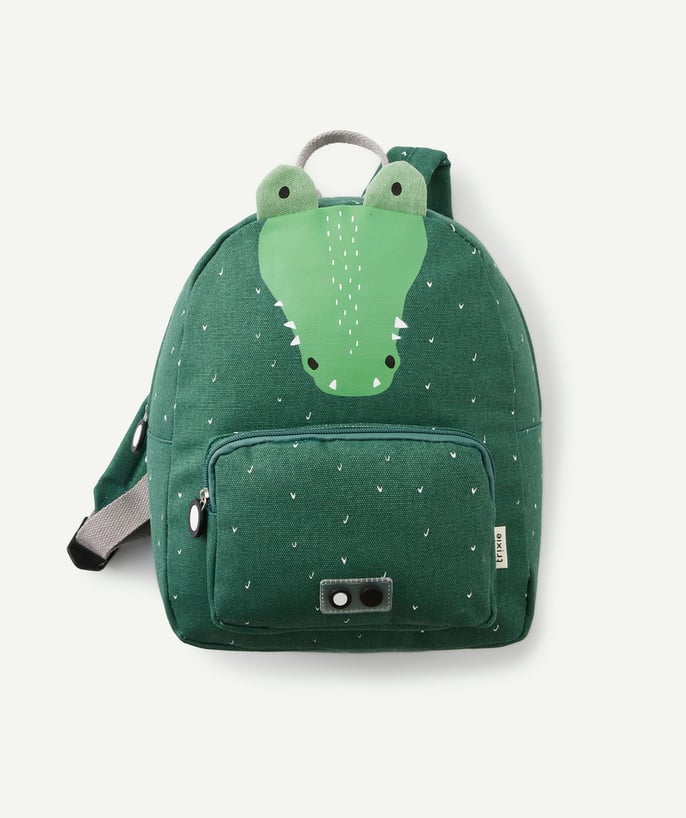Back to school collection Tao Categories - CHILDS' GREEN CROCODILE BACKPACK