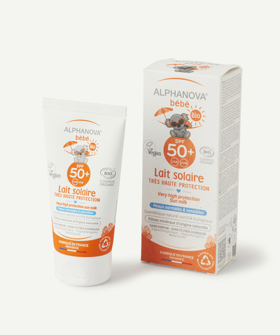 ALPHANOVA ® Nouvelle Arbo   C - SPF50+ SUN MILK FOR BABIES