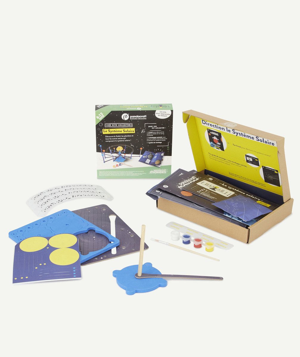 Pandacraft ® Solar System Kit - Kit Stm Solaire 8 12 Ans-jet Black
