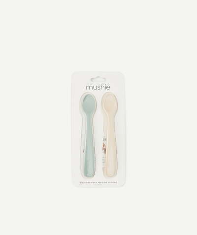 Birthday gift ideas Nouvelle Arbo   C - SET OF 2 SILICONE BABY SPOONS