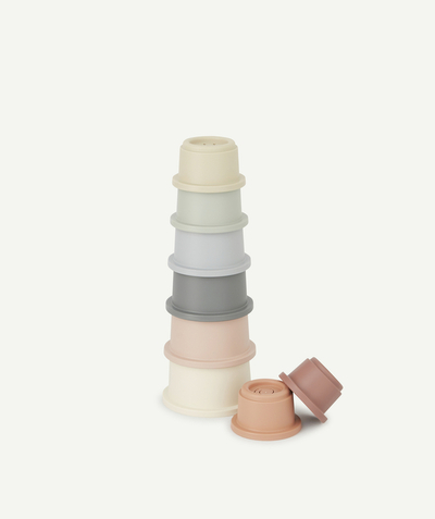 Birthday gift ideas Nouvelle Arbo   C - BABY'S COLOURED STACKING TOWER